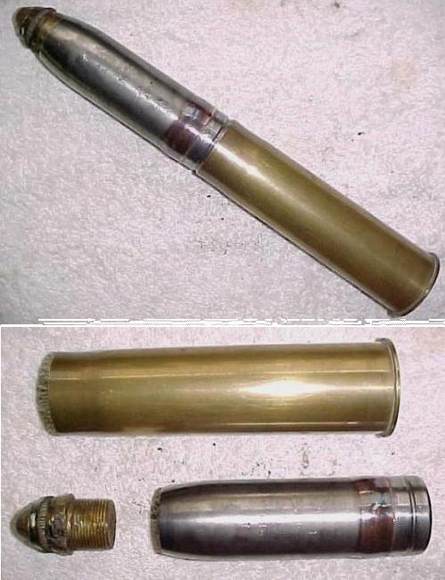 British WW2 AA 2Pr HE Shell